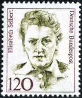 Elisabeth Selbert (timbre RFA)